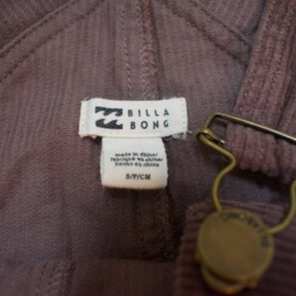 Billabong Brown Overalls